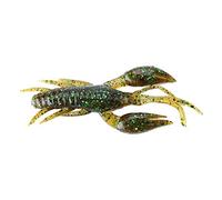 Demeras Crawfish Lure Colorful Fishing Lures Soft Baits For Using in a Texas Rig or As a Trailer for a Jig For Carp Bass(Sauce green ,1#)