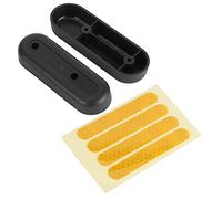 Demeras Electric Scooter Rear Fork Cover Rear Fork Decorative Cover Reflective Sticker Fit for Ninebot MAX G30 Electric Scooter Electric Scooter Accessory(Yellow)