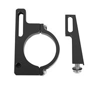 Demeras Front Derailleur Clamp Aluminum Alloy Ultra Light Road Bike Derailleur Adapter Adjustable Cycling Replacement Accessory(Black)