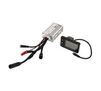 Demeras Metal Shell Waterproof Bike Conversion Kit, Panel 36V 48V 15A 250W 350W Motor Controller with S866 Display for DIY Electric Scooter