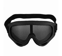 Demeras Tactics Mesh Goggles Headband Googles for Hunting Airsoft Protective Gear(black)