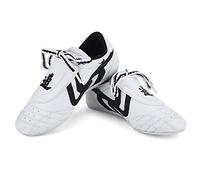 Demeras Taekwondo Shoes, Lightweight Shoes Boxing Kung fu Taichi Martial Arts Sneaker for Adults Kids(36) White
