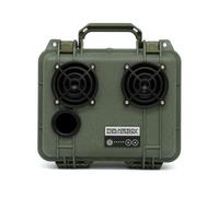 DemerBox: World's Toughest Waterproof Bluetooth Speakers. Portable Rugged Bluetooth Speakers with Deep Bass & Loud Sound, 50hr Battery Life, Internal Storage + USB Charging, 100ft Bluetooth Range