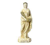 Demeter Ceres Goddess Mother of Nature Greek Statue Sculpture Patina 7.08 in
