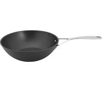 Demeyere 40851-030-0 Wok with Non-Stick Coating, Cast Aluminium, Black, 30 cm