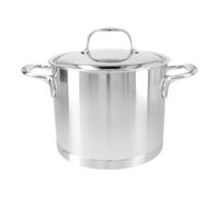 Demeyere Atlantis 7 20 cm 18/10 Stainless Steel Stock pot with lid silver