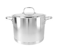 Demeyere Atlantis 7 24 cm 18/10 Stainless Steel Stock pot with lid silver