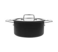 Demeyere Black 5 20 cm 18/10 Stainless Steel Stew pot silver-black