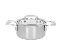 Demeyere Industry 5 16 cm 18/10 Stainless Steel Stew pot with lid silver