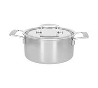 Demeyere Industry 5 22 cm 18/10 Stainless Steel Stew pot with lid silver