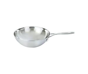 Demeyere Industry 5 wok frying pan stainless steel 5-ply Ø30 cm