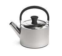 Demeyere Resto 4.7-qt Stainless Steel Tea Kettle | Built to Last Heirloom Quality, 18/10 Stainless Steel, Polished Mirror Finish, Stay-Cool Handle, Induction Compatible