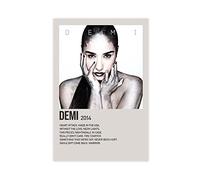 Demi By Demi Lovato Music Singer Poster Cover 2 Canvas Poster Wall Art Decor Print Picture Paintings for Living Room Bedroom Decoration Unframe:12x18inch(30x45cm)