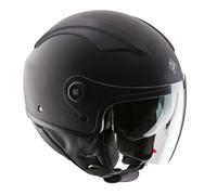 Demi-Jet Helmet El'Top Gray Matte Carbon TUCANO URBANO Size L