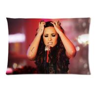 Demi Lovato Pillowcases Custom Pillow Case Cushion Cover 20 X 30 Inch Two Sides