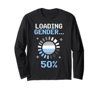 Demiboy Loading Gender Long Sleeve T-Shirt