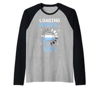 Demiboy Loading Gender Raglan Baseball Tee