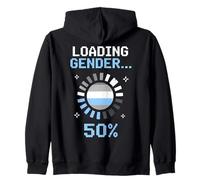 Demiboy Loading Gender Zip Hoodie