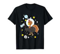 Demiboy Turkey in Space Demiboy Pride T-Shirt