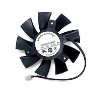 DEMICRATE Cooling fan For ARX FS1280-A1842C DC 12V Dia. 75mm C.T.C 40mm 2-Wire Server Frameless Fan