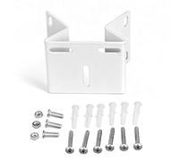 Demimy Security Camera Mount Kit, Corner Mount Bracket for Security Cameras, CCTV Surveillance Camera Holder Adapter Compatible with Eufy, Reolink, Tapo and AOSU PTZ Cameras, White (1 Pack)