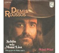 DEMIS ROUSSOS - DEMIS ROUSSOS / Schön wie Mona Lisa (Wenn ich ein Maler wär) / Wind, Wind / 1975 / Bildhülle / PHILIPS # 6009594 / Deutsche Pressung / 7" Vinyl Single Schallplatte