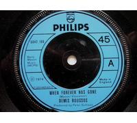 Demis Roussos - Roussos, Demis When Forever Has Gone 7" Philips 6042186 EX 1974
