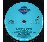 Demis Roussos - Summer in her eyes (1986) / Vinyl single [Vinyl-Single 7'']
