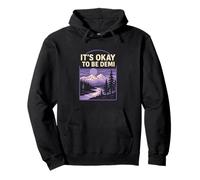 Demisexual Pride It's Okay Vintage Women's Pullover Hoodie