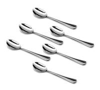 Demitasse Espresso Spoons Set of 6, Mini Coffee Spoon, 18/10 Stainless Steel Small Spoons for Dessert, Tea, Appetizer, 4.7