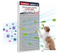 Demiwise 14 x 30 x 1 Air Filter, Washable & Reusable Aluminum AC/HVAC Furnace Electrostatic Filter, Permanent Air Filter for Home, Lasts a Lifetime, Easy to Install, Healthier Home/Office Environment