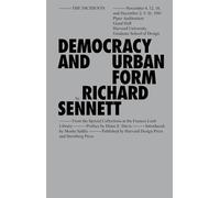 Democracy and Urban Form (Sternberg Press / The Incidents)