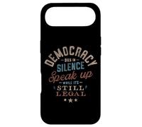 Democracy Dies Speak Up Retro Case for iPhone Air