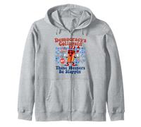 Democracy Is Collapsing' But These Weiners Be Slapping' Zip Hoodie