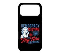 Democracy Is Dying But Hey Nice Fireworks - 4th July Case for iPhone 17 Pro Max
