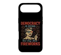 Democracy Is Dying But Hey Nice Fireworks 4th Of July Womens Case for iPhone Air