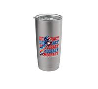 Democracy It's Worth Fighting 4 Stainless Steel Insulated Tumbler