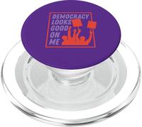 Democracy Looks Good on Me PopSockets PopGrip for MagSafe