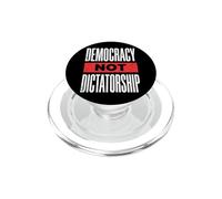 Democracy Not Dictatorship PopSockets PopGrip for MagSafe
