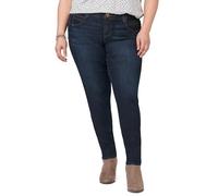 Democracy Women’s Plus-Size “Ab”Solution Booty Lift Jegging, Indigo, 22