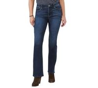 Democracy Women's 31/14" "ab Solution Straight Leg Black, Indigo Denim, 12