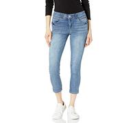 Democracy Women's Ab Solution Crop, Light Blue, 12