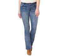 Democracy Women's Ab Solution High Rise Itty Bitty Boot Jean, Blue Artisanal, 4