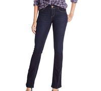 Democracy Women's Ab Solution Itty Bitty Boot Jeans, Indigo/Mandala Dream, 18 UK/Petite