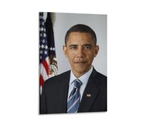 Democratic Party Presidents of The United States Barack Obama Celebs Poster Picture Print Wall Art Poster Painting Canvas Posters Artworks Room Aesthetic 08x12inch(20x30cm)