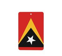 Democratic Republic Of Timor-Leste Car Air Fresheners Cards - Set Of 4 Pieces,For Cars & Home, Long-Lasting Lavender Fragrance