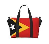 Democratic Republic of Timor-Leste Hand-held messenger travel bag, suitable for work, travel, fitness, tourism, women's casual handbag with zipper,