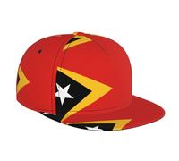 Democratic Republic of Timor-Leste Outdoor Sports Baseball Cap, Travel Sun hat, Adjustable for All Seasons Black