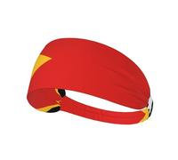 Democratic Republic of Timor-Leste Printed Elastic Sports Headband â€“ Ideal for running, tennis, yoga and indoor fitness