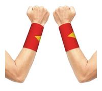 Democratic Republic of Timor-Leste Wrist sleeve.Elastic Athletic Sleeve Pair,